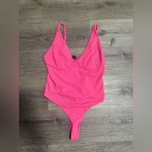 Wild fable pink bodysuit